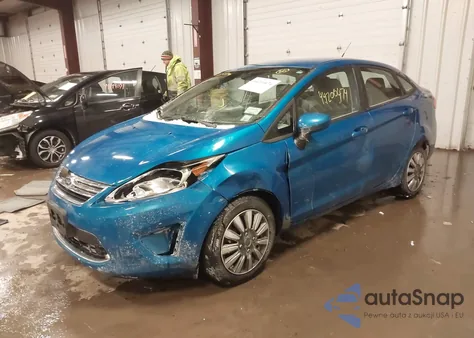 2012 Ford Fiesta Se from USA, damaged, VIN 3FADP4BJ5CM155600